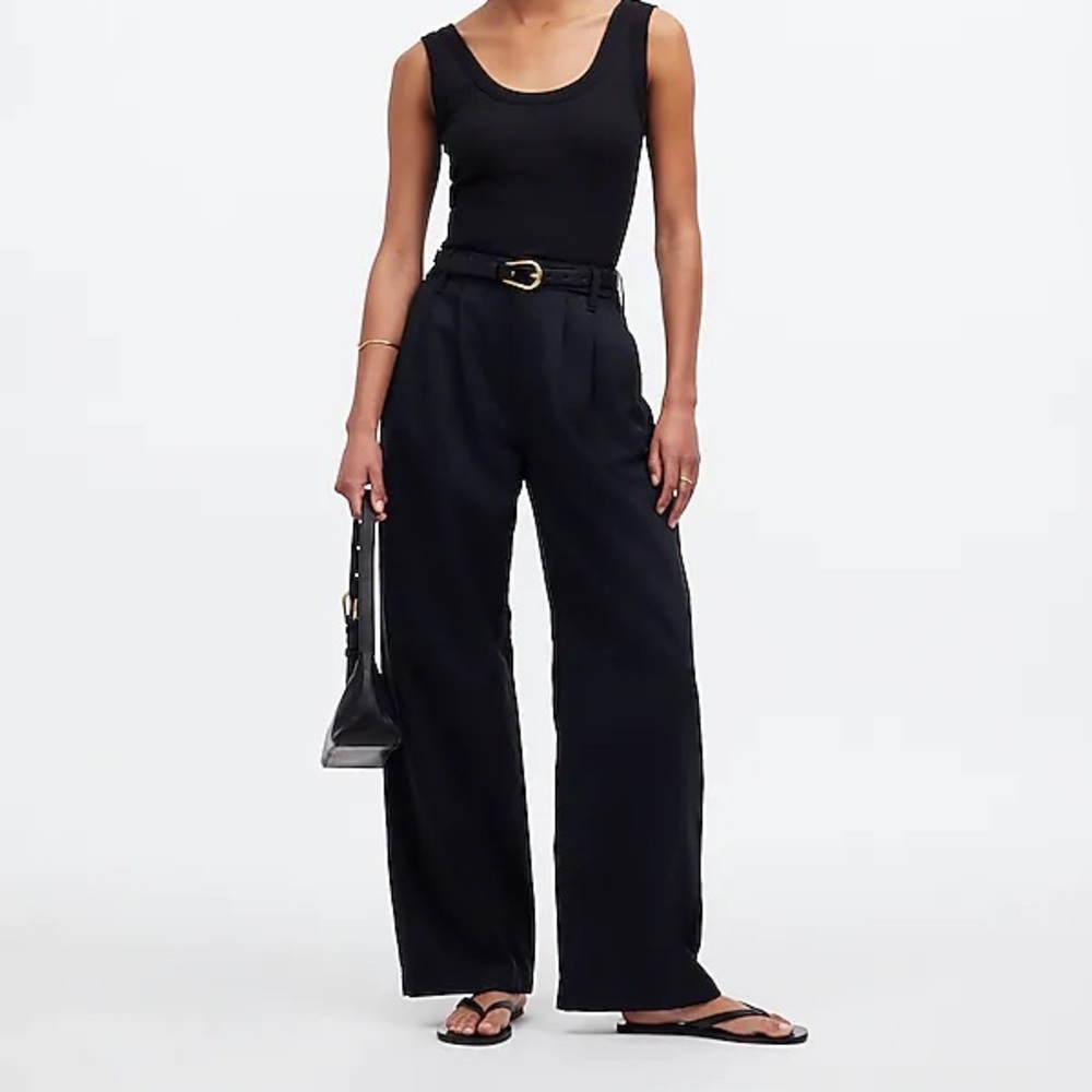 Madewell Petite Harlow Wideleg pants